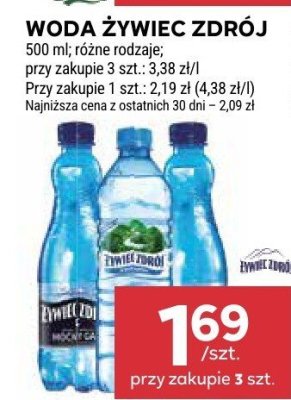 Woda Żywiec Zdrój promocja w Stokrotka