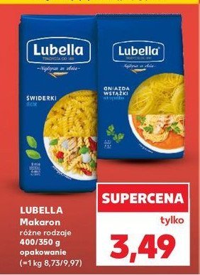 Makaron gniazda wstążki Lubella makaron promocja w Kaufland