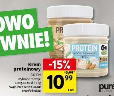 Krem proteinowy, wybrane rodzaje promocja w Intermarche