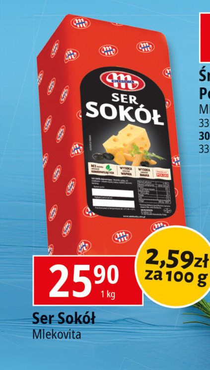 Ser sokół Mlekovita promocja w Leclerc