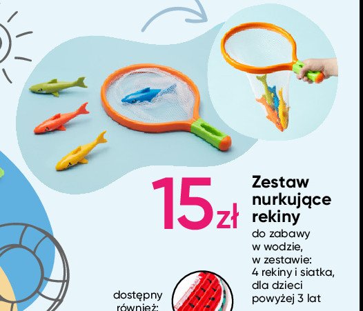 Zestaw nurkuj膮ce rekiny promocja