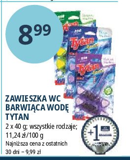 Kostka do wc leśna Tytan promocja