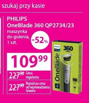 Golarka qp2734/23 Philips oneblade promocja