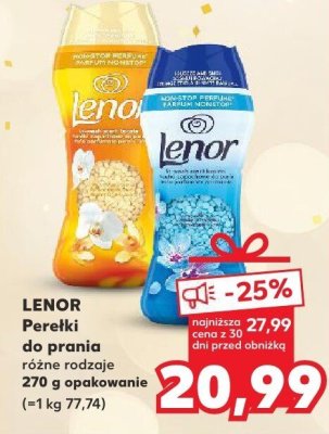 Perełki do prania różne rodzaje promocja w Kaufland