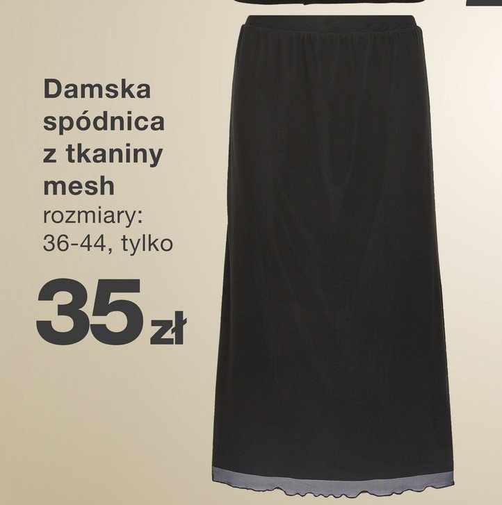 Spódnica damska z tkaniny mesh 36-44 promocja