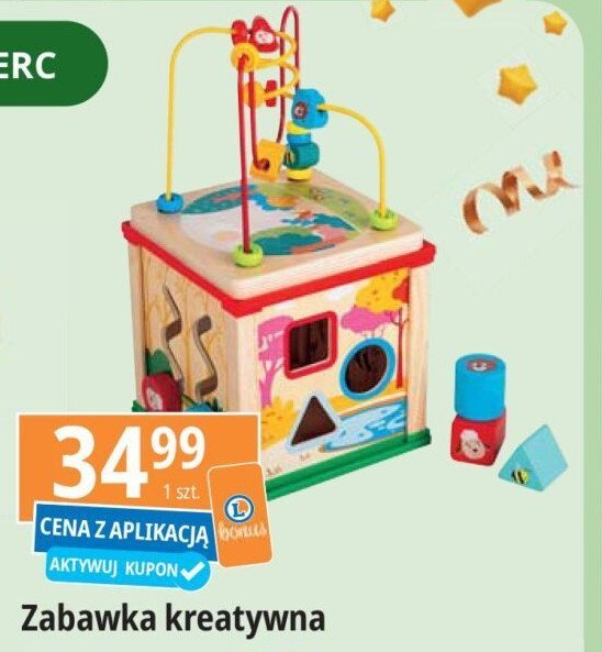 Zabawka kreatywna kostka Kidway promocja w Leclerc