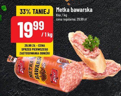 Metka bawarska Kier zakłady mięsne promocja