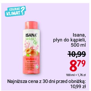 P艂yn do k膮pieli przyjemna chwila relaksu Isana promocja