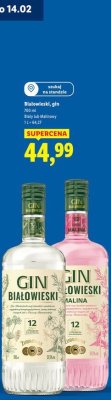 Gin Białowieski biały promocja
