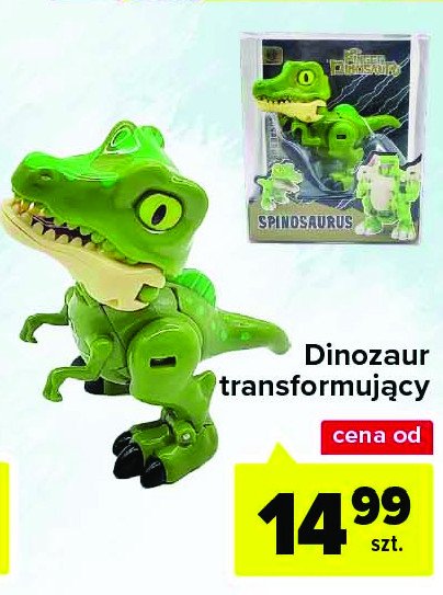 Dinozaur transformujący promocja