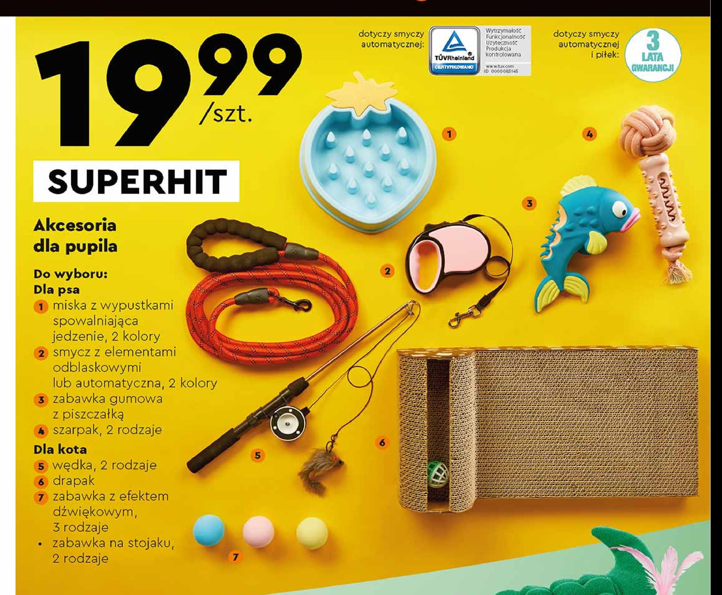 Smycz dla psa automatyczna promocja