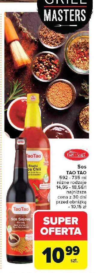 Sos chili s艂odki Tao tao promocja