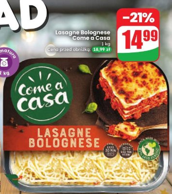 Lasagne Bolognese promocja w Dino