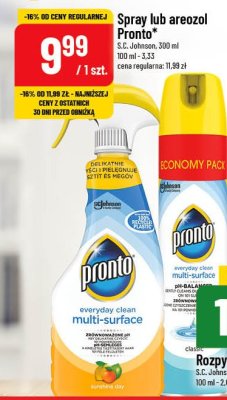 Płyn do czyszczenia powierzchni sunshine day Pronto multi surface promocja