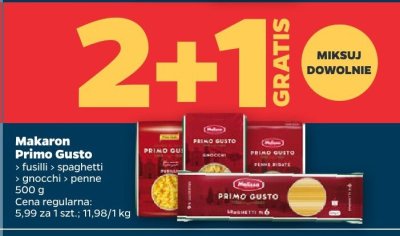 Makaron fusilli promocja w Netto