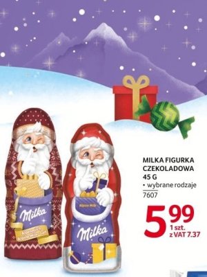 Czekolada Milka figurka czekoladowa 45 g promocja w Selgros