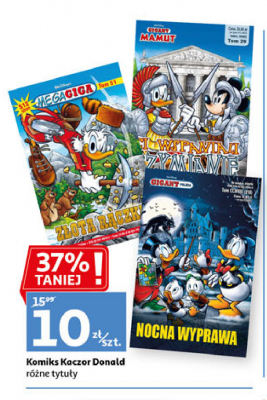 Komiks kaczor donald złota rączka promocja