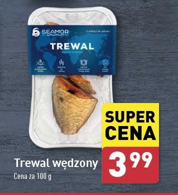 Trewal wędzony na gorąco SEAMOR promocja