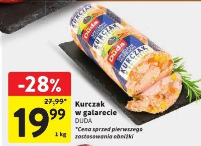 Kurczak w galarecie DUDA promocja w Intermarche