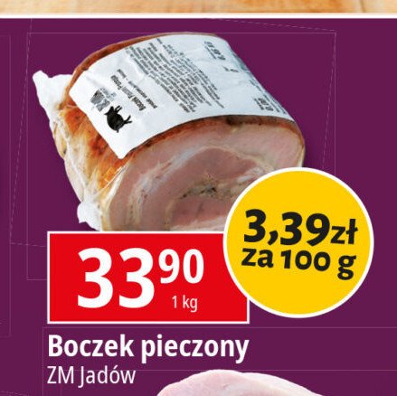 Boczek pieczony ZM JADÓW promocja w Leclerc