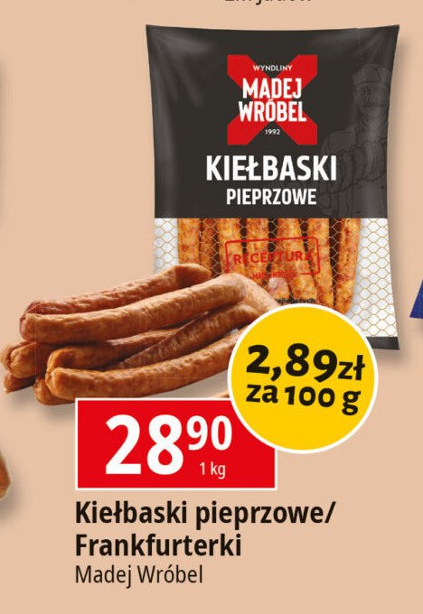 Frankfurterki Madej & wróbel promocja w Leclerc