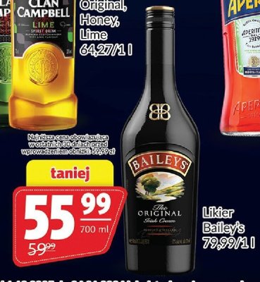 Likier Baileys Original 700ml promocja w Prim Market