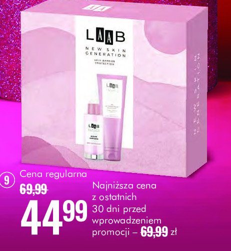 Zestaw w pudełku new skin generation: żel 150 ml + serum 30 ml Aa laab promocja w Super-Pharm