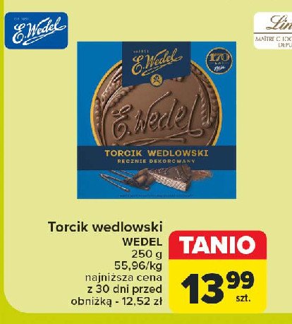 Torcik waflowy E. wedel torcik wedlowski promocja