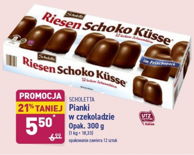 Pianki w czekoladzie Scholetta promocja