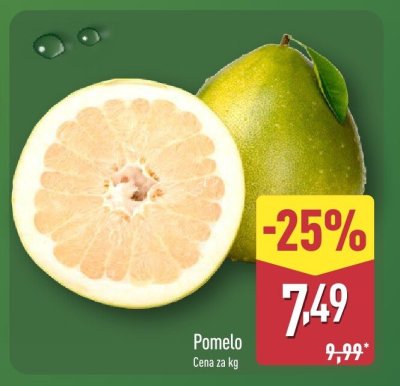 Pomelo promocja w Aldi