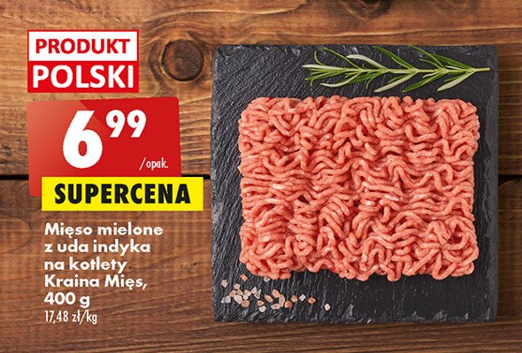 Mięso mielone z uda indyka Kraina mięs promocja