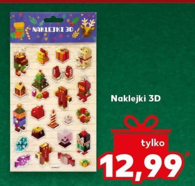 Naklejki 3D promocja w Kaufland
