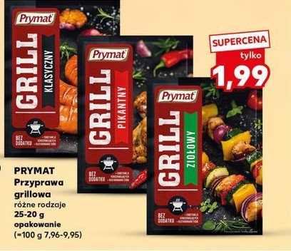 Przyprawa grill pikantny Prymat promocja w Kaufland