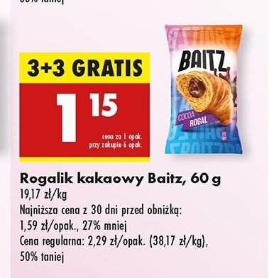 Rogalik kakaowy Baitz promocja