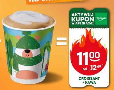 Croissant + Kawa promocja w Żabka