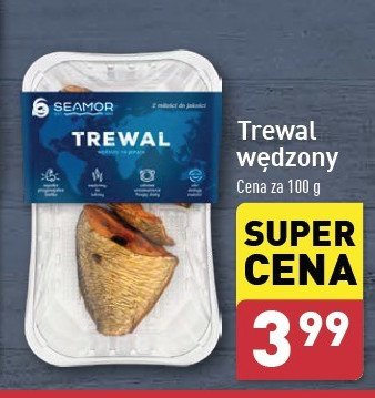 Trewal wędzony na gorąco SEAMOR promocja