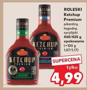 Ketchup premium sycylijski Roleski promocja