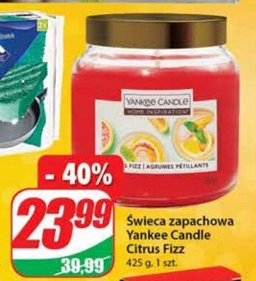 艢wieca zapachowa citrus fizz YANKEE CANDLE promocja