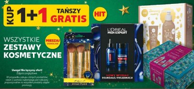 Zestaw kosmetyczny wszystkie rodzaje 1+1 GRATIS promocja w Kaufland
