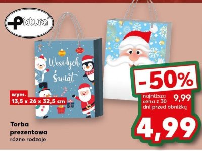 Torba prezentowa promocja w Kaufland