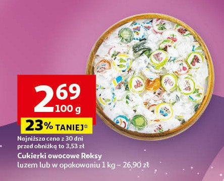 Cukierki roksy promocja