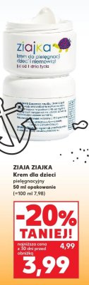 Krem dla dzieci pielęgnacyjny Ziajka Ziaja promocja w Kaufland