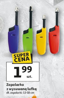Zapalarka z wysuwaną lufką dł. zapalarki: 12-18 cm promocja w Auchan