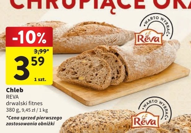 Chleb drwalski fitness Reva promocja