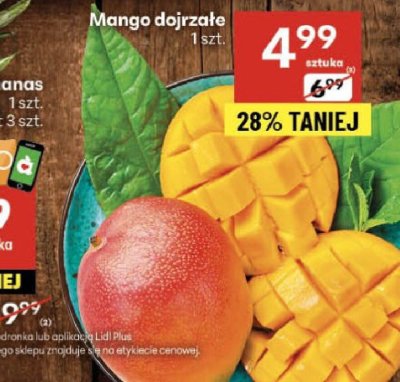 Mango dojrzałe promocja w Delikatesy Centrum