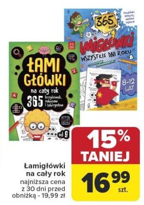 Łamigłówki na cały rok Carrefour promocja w Carrefour