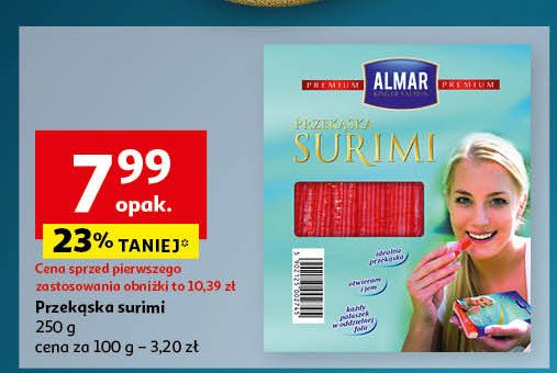 Surimi Almar promocja w Auchan