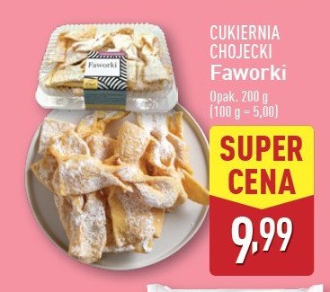 Faworki Chojecki promocja w Aldi