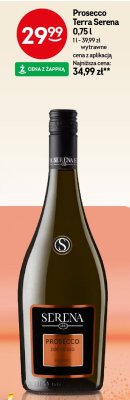 Prosecco Terra Serena 0,75l promocja w Żabka