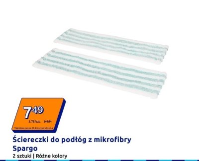 Ściereczki do podłóg z mikrofibry 2 szt. promocja w Action